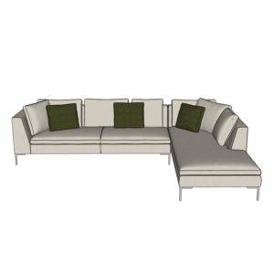 BeBItalia Charles L shape sofa 1