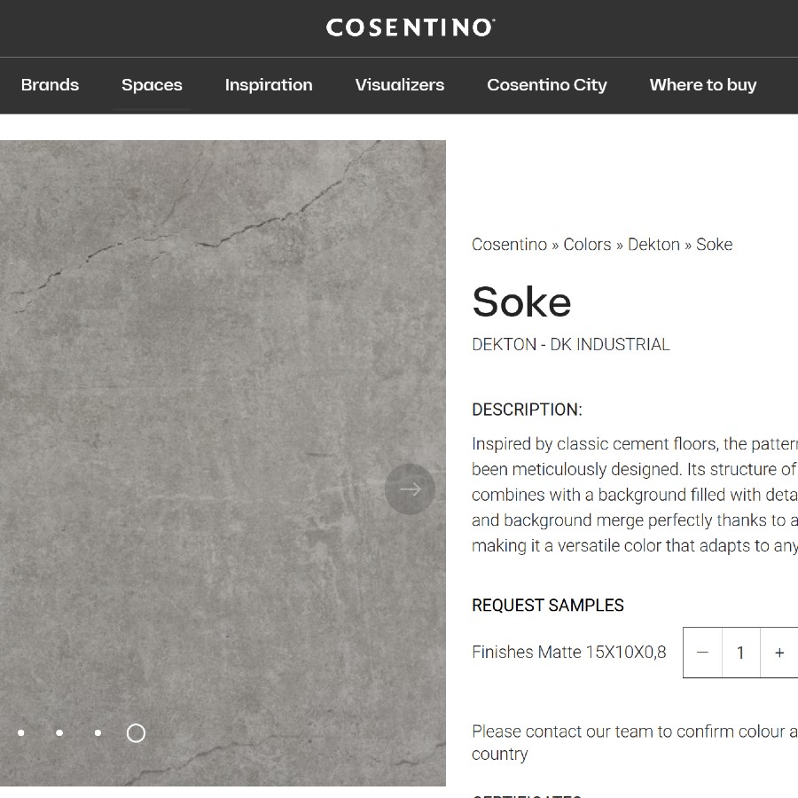 Dekton Soke Sketchup 3D model