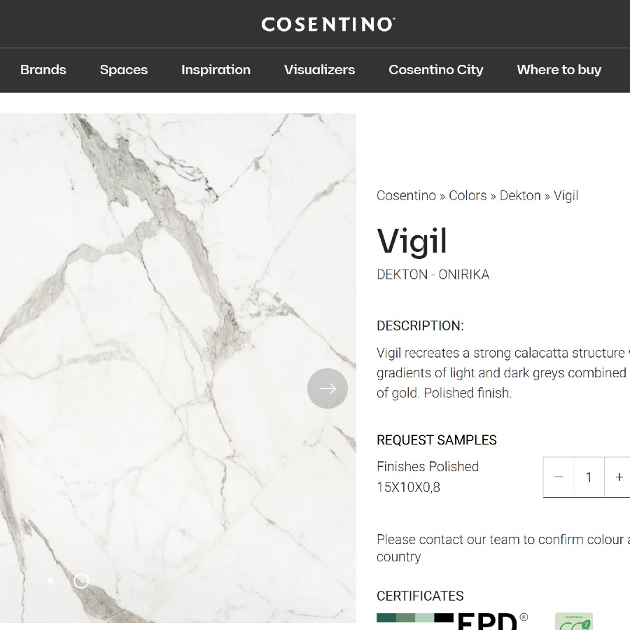 Dekton Vigil Sketchup 3D model