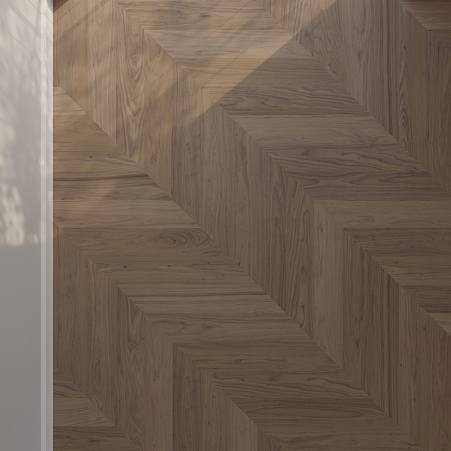 Ebony and Co AW herringbone18x90cm Faded Ultramatt