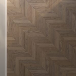 Ebony and Co American Walnut Chevron 12x60cm Faded Ultramatt Poly
