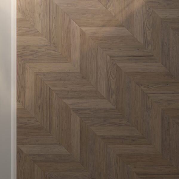 Ebony and Co American Walnut Chevron 14x70cm Faded Ultramatt