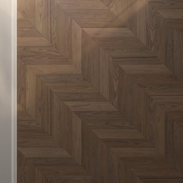 Ebony and Co American Walnut Chevron 14x70cm Pure Ultramatt