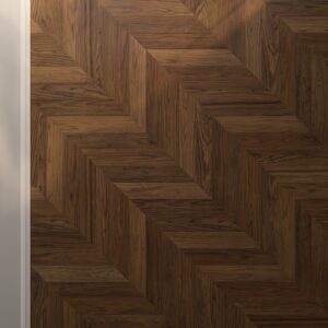 Ebony and Co American Walnut Chevron 14x70cm TungOil