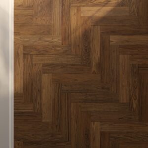 Ebony and Co American Walnut Herringbone 18x90cm Tung Oil