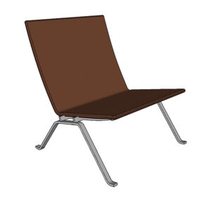Fritz Hansen PK22 Lounge Chair Poul Kjærholm