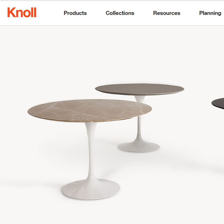 3D model Sketchup Knoll Saarinen table round 1350mm