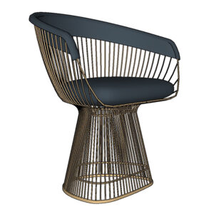 3D Sketchup model Knoll Warren Platner chair