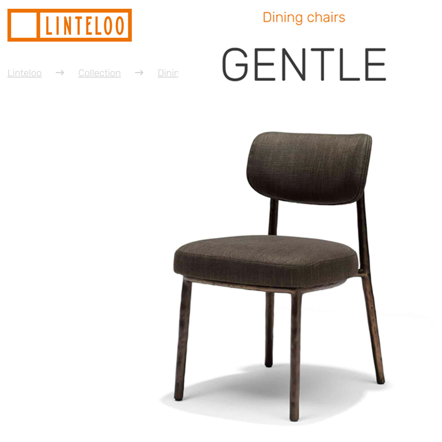 sketchup 3d model Linteloo Gentle dining chair no arms web