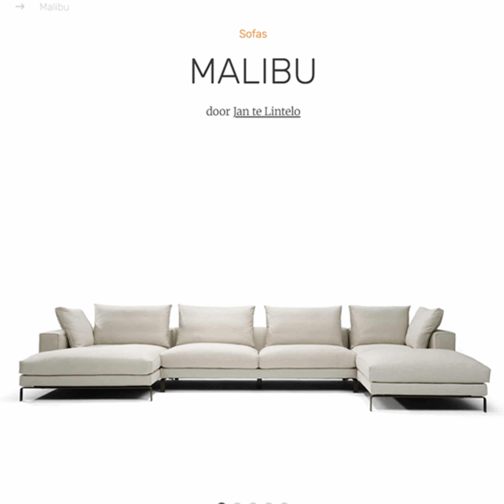 Linteloo Malibu U configuration 1 web