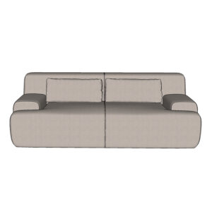 Sketchup 3D model Meridiani Norton sofa NRTDV200