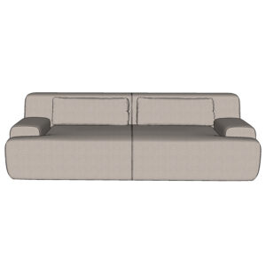 Sketchup 3D model Meridiani Norton sofa NRTDV230