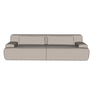 Sketchup 3D model Meridiani Norton sofa NRTDV260