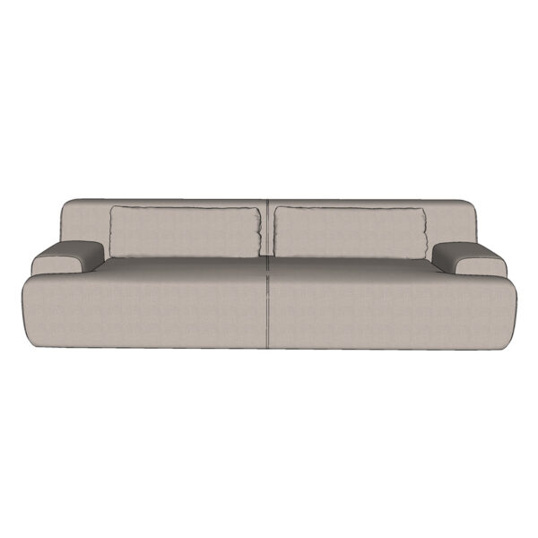 Sketchup 3D model Meridiani Norton sofa NRTDV260