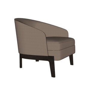 3D Sketchup model Molteni Chelsea fauteuil 1