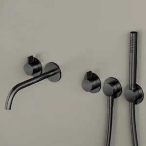 COCOON bath wall tap PB SET 24 Sketchup 3D model