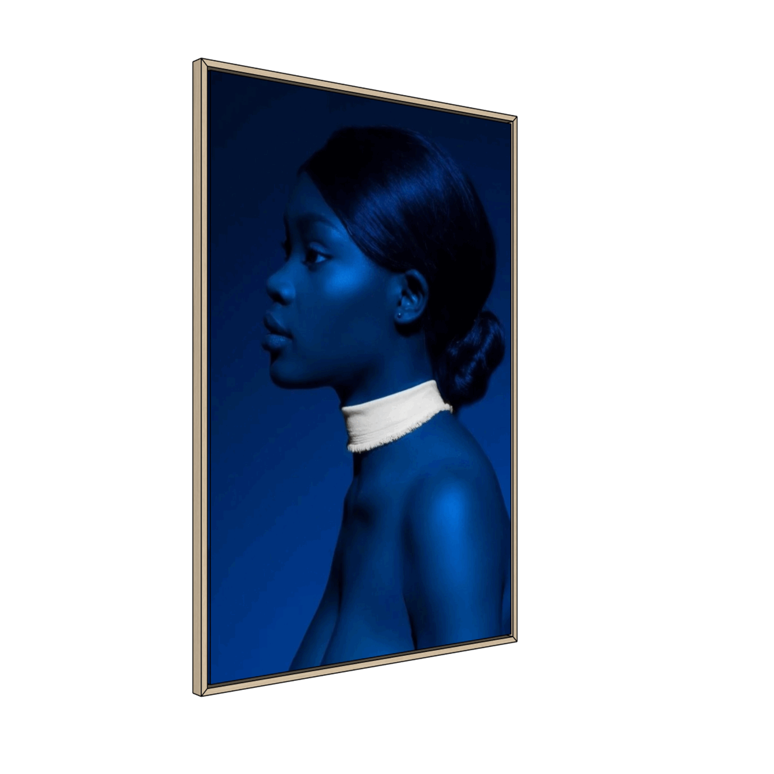 Blue Portrait