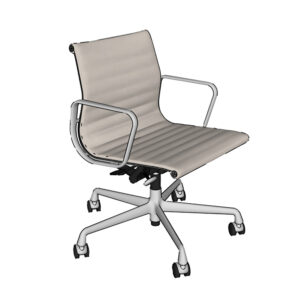 3D Sketchup model Vitra Eames Aluminium chair EA 118
