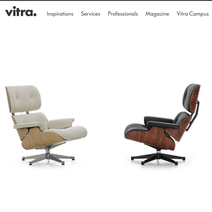 3D Sketchup model Vitra Eames Lounge chair 1