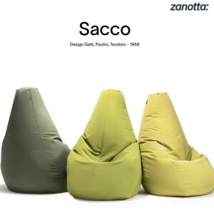 3D Sketchup model Zanotta Sacco Chair Gatti, Paolini, Teodoro